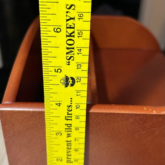 Mid-Century Jack Daniel's Wooden Dresser Top Organizer - Picture 6 of 15